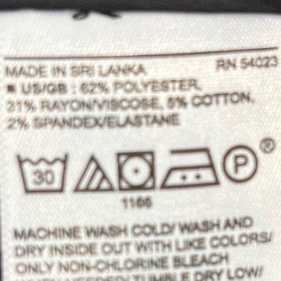 Banana Republic High Rise Tapered Ankle Crop Pants Women's Gray Plaid NWT sz 12 - Picture 9 of 13